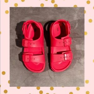 SOLD - Monochrome Buckled Sandal